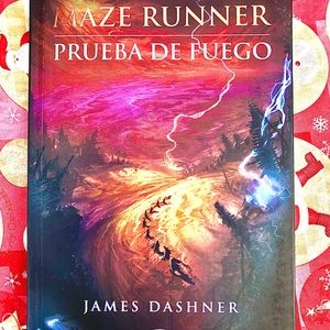 Libró Maze Runner prueba de fuego - James Dashner